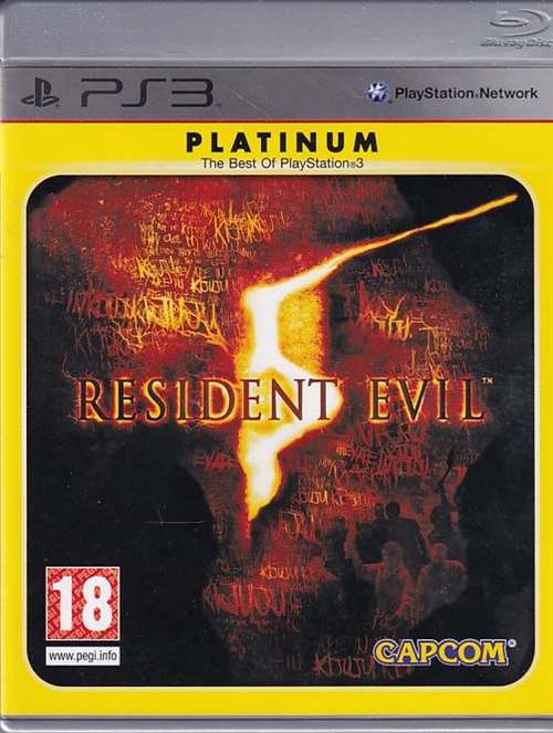 Resident Evil 5 - Platinum - PS3 (B Grade) (Genbrug)